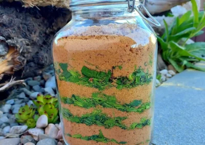 Ein Kräutererzeugnis.